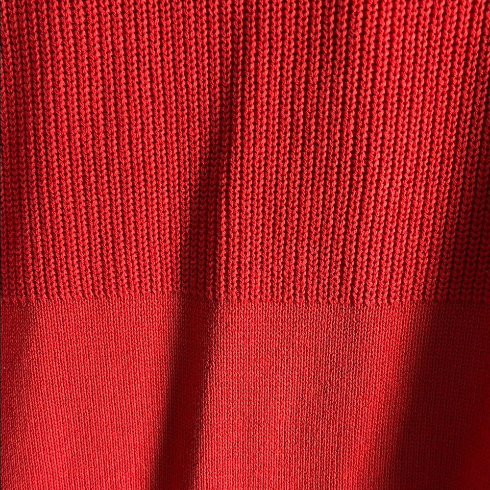 J. Jill Red Women's Cardigan Sweater, small-oversized - Picture 7 of 9